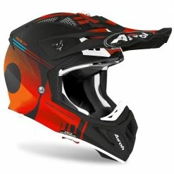 Airoh Aviator Ace Nemesi Matte Orange Helmet -AIROH Sales HAAVA17 ALT1 HOST 1