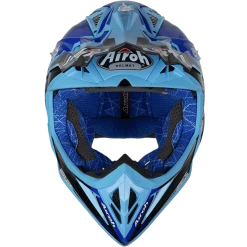 Airoh Aviator 2.2 Check Gloss Blue Helmet -AIROH Sales HAAVI04 ALT1 HOST 1