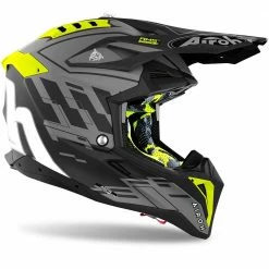 Airoh Aviator 3 Rampage Matte Black Helmet -AIROH Sales HAAVI51 ALT1 HOST 1
