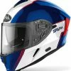 Airoh Spark Flow Gloss Blue/Red Helmet -AIROH Sales HASPA14 ALT1 HOST