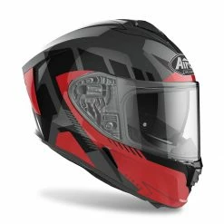 Airoh Spark Rise Gloss Red Helmet -AIROH Sales HASPA33 ALT1 HOST 1