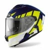 Airoh Spark Rise Matte Blue/Yellow Helmet -AIROH Sales HASPA34 ALT1 HOST