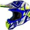 Airoh Terminator Open Vision Shock Blue Helmet -AIROH Sales HATER24 ALT1 HOST