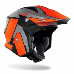 Airoh TRR-S Pure Matte Orange Trial Helmet -AIROH Sales HATTR07 ALT1 HOST 2