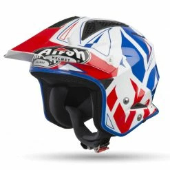 Airoh sale2022 63 Airoh TRR-S Convert Blue Trial Helmet
