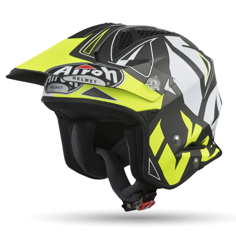 Airoh TRR-S Convert Yellow Trial Helmet 3 Airoh TRR-S Convert Yellow Trial Helmet