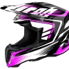 Airoh Twist Mix Gloss Violet/White/Black Helmet