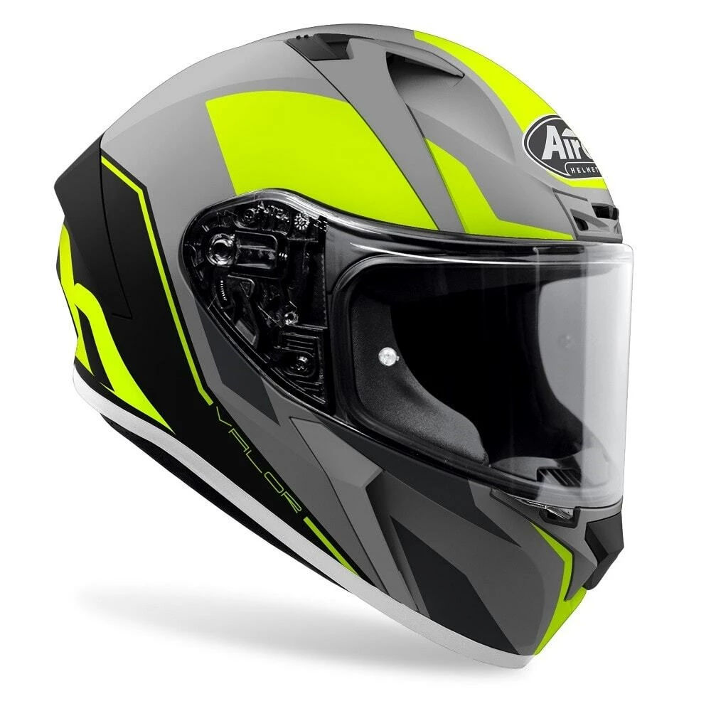 Airoh Valor Wings Matte Yellow Helmet 5 Airoh Valor Wings Matte Yellow Helmet - Image 3