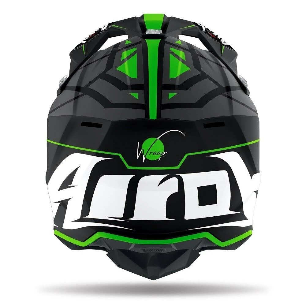 Airoh Wraap Mood Matte Green Helmet 4 Airoh Wraap Mood Matte Green Helmet - Image 2