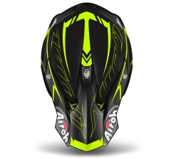 Airoh HAZV6125 Replacement Peak for Terminator 2.1 Helmets Slim Yellow