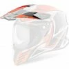 Airoh HAZV6307 Replacement Peak for Commander Helmets Carbon Gloss Orange