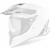 Airoh HAZV6312 Replacement Peak for Commander Helmets Color Gloss White