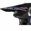 Airoh HAZV6406 Replacement Peak for Wraap Helmets Smile Matte Violet